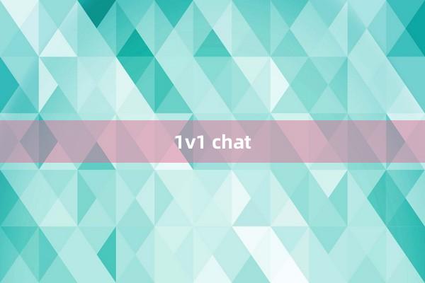 1v1 chat